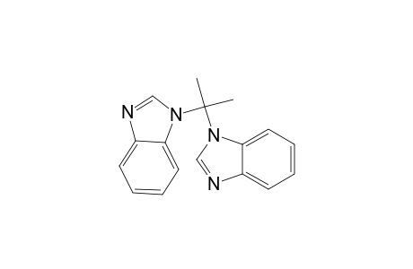 1H-Benzimidazole, 1,1'-(1-methylethylidene)bis-