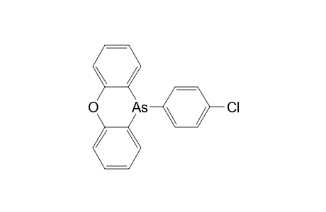 10H-Phenoxarsine, 10-(4-chlorophenyl)-