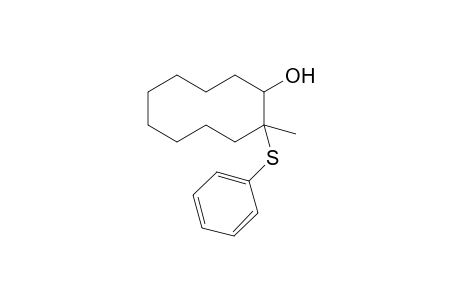 (1SR,2RS) and (1SR,2SR)-2-Methyl-2-phenylthiocyclodecanol