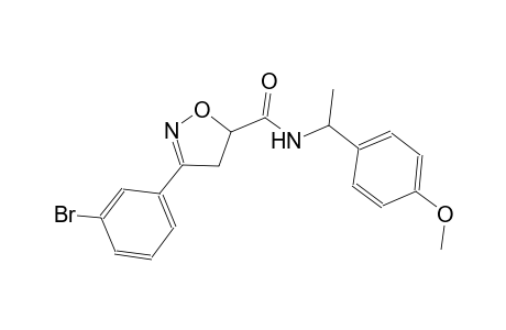 5-isoxazolecarboxamide, 3-(3-bromophenyl)-4,5-dihydro-N-[1-(4-methoxyphenyl)ethyl]-