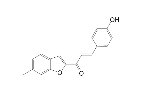3-(4-Hydroxyphenyl)-1-(6-methylbenzofuran-2-yl)-propenone
