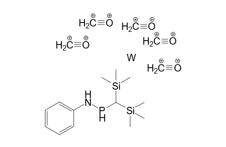 1-(bis(trimethylsilyl)methyl)-N-phenylphosphinamine, pentametheyliumoxonium tungsten salt