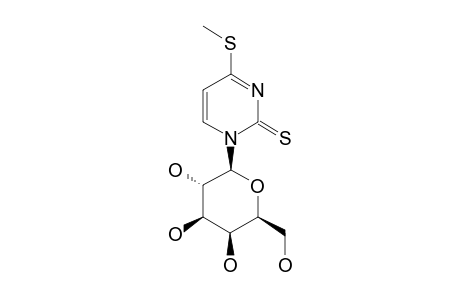 4-METHYLSULFANYL-1-(2,3,4,6-TETRAHYDROXY-BETA-D-GALACTOPYRANOSYL)-PYRIMIDINE-2(1H)-THIONE