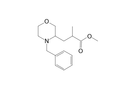 Methyl 2-methyl-3-[2-(1-benzylmorpholino)propanoate