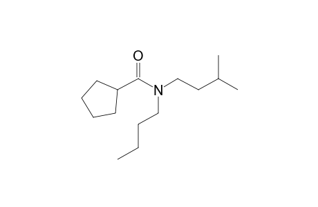 Cyclopentanecarboxamide, N-butyl-N-3-methylbutyl-