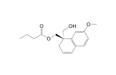 (R)-(-)-1-Hydroxymethyl-7-methoxy-1-propylcarbonyloxymethyl-1,2-dihydronaphthalene