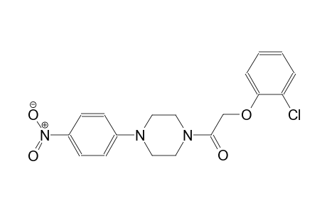 1-[(2-chlorophenoxy)acetyl]-4-(4-nitrophenyl)piperazine