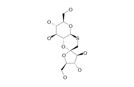 1-S-BETA-D-GLUCOPYRANOSYL-1-THIO-ALPHA-D-FRUCTOFURANOSIDE-1,1':2,2'-DIANHYDRIDE
