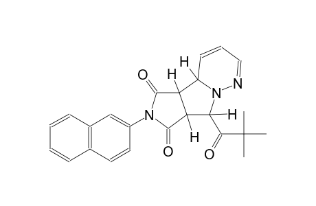 (4aS,4bR,7aS,8R)-8-(2,2-dimethylpropanoyl)-6-(2-naphthyl)-7a,8-dihydro-4aH-pyrrolo[3',4':3,4]pyrrolo[1,2-b]pyridazine-5,7(4bH,6H)-dione