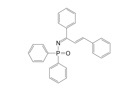 (2E-)-N-(Diphenylphosphinyl)-1,3-diphenyl-2-propenimine