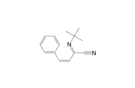 3-Butenenitrile, 2-[(1,1-dimethylethyl)imino]-4-phenyl-