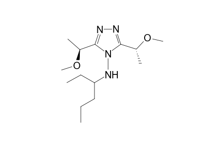 N-[(3R/S)-hexan-3-yl]-3S,5R-bis[1-methoxyethyl]-4H-1,2,4-triazol-4-amine