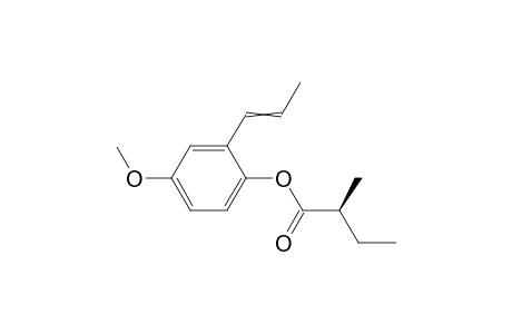 (S)-4-methoxy-2-(prop-1-enyl)phenyl 2-methylbutanoate