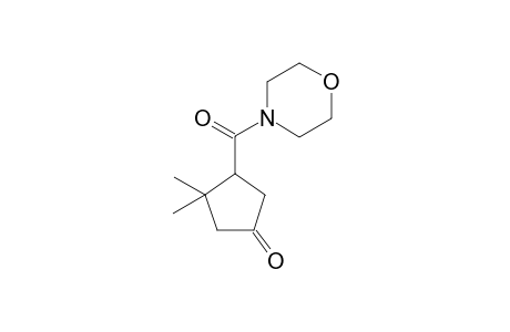 3,3-Dimethyl-4-(morpholin-4-ylcarbonyl)cyclopentanone