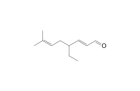 (2E)-4-Ethyl-7-methylocta-2,6-dienal