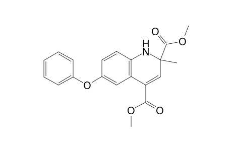 Dimethyl 6-phenoxy-2-methyl-1,2-dihydroquinoline-2,4-dicarboxylate