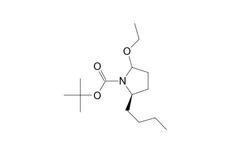 (2R)-2-butyl-5-ethoxy-1-pyrrolidinecarboxylic acid tert-butyl ester