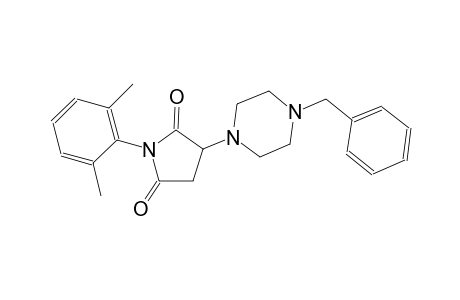 2,5-pyrrolidinedione, 1-(2,6-dimethylphenyl)-3-[4-(phenylmethyl)-1-piperazinyl]-