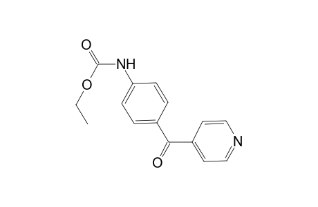 Carbamic acid, [4-(4-pyridinylcarbonyl)phenyl]-, ethyl ester