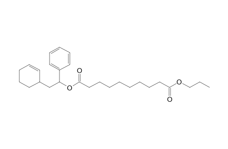 Sebacic acid, (2-(cyclohexenyl-3)-1-phenyl)ethyl propyl ester