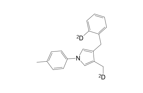 3-(Monodeuteriomethyl)-4-[(monodeuteriophenyl)methyl]-1-(p-methylphenyl)-1H-pyrrole