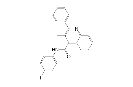 N-(4-iodophenyl)-3-methyl-2-phenyl-4-quinolinecarboxamide