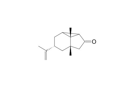 (1R,4R,6S)-4-Isopropenyl-1,6-dimethyltricyclo[4.3.0.0(2,9)]nonan-8-one