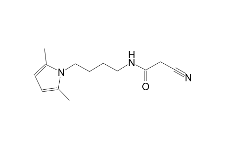 2-Cyano-N-[4-(2,5-dimethyl-1H-pyrrol-1-yl)butyl]acetamide