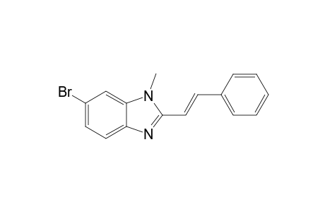 6-Bromo-1-methyl-2-(2-phenylethenyl)-1H-benzoimidazole