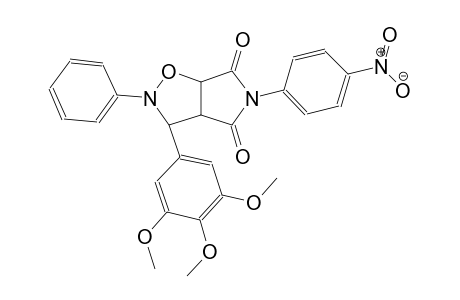 5-(4-nitrophenyl)-2-phenyl-3-(3,4,5-trimethoxyphenyl)dihydro-2H-pyrrolo[3,4-d]isoxazole-4,6(3H,5H)-dione