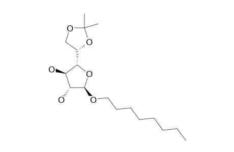OCTYL-5,6-ISOPROPYLIDENE-BETA-D-GALACTOFURANOSIDE