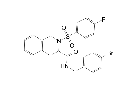 3-isoquinolinecarboxamide, N-[(4-bromophenyl)methyl]-2-[(4-fluorophenyl)sulfonyl]-1,2,3,4-tetrahydro-