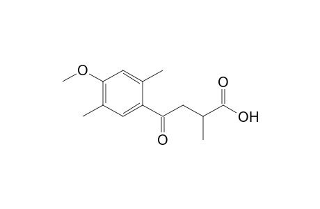 3-(2,5-Dimethyl-4-methoxybenzoyl)-2-methylpropanoic acid