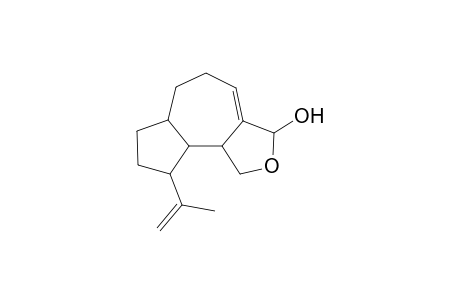 1,3,5,6,6a,7,8,9,9a,9b-Octahydro-9-(1'-methylethenyl)azuleno[4,5-c]furan-3-ol