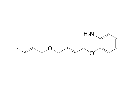 2-(5-Oxanona-2,7-dien-1-yloxy)aniline