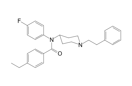 N-(4-Fluorophenyl)-N-[1-(2-phenylethyl)piperidin-4-yl] 4'-ethyl-benzamide
