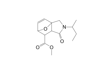 methyl 3-sec-butyl-4-oxo-10-oxa-3-azatricyclo[5.2.1.0~1,5~]dec-8-ene-6-carboxylate