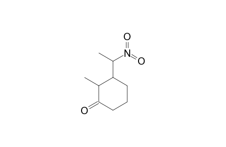 2-METHYL-3-(1-NITROETHYL)-CYClOHEXANONE
