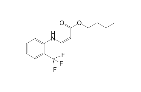 (Z)-butyl 3-((2-(trifluoromethyl)phenyl)amino)acrylate