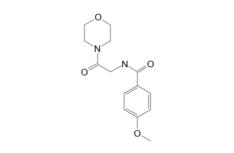 4-[N-(4-Methoxybenzamido)acetyl]morpholine