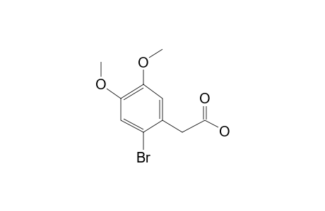 2-Bromo-4,5-dimethoxyphenylacetic acid