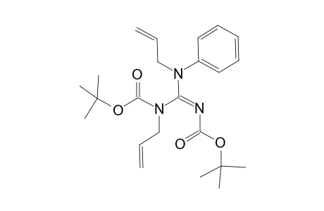 N1,N3-Bisally-N1,N2-bis(tert-butoxycarbonyl)-N3-phenylguanidine