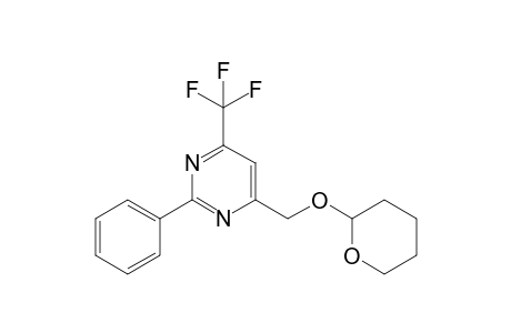 4-Trifluoromethyl-2-phenyl-6-(2-tetrahydropyranyloxymethyl)pyrimidine