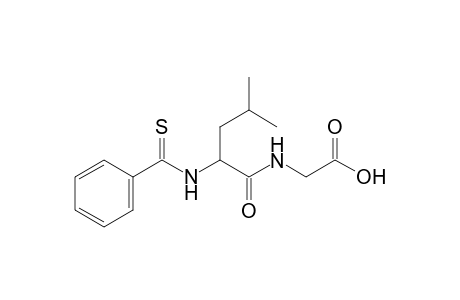 N-[N-(thiobenzoyl)-dl-leucyl]glycine