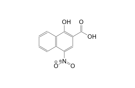 1-hydroxy-4-nitro-2-naphthoic acid