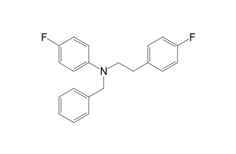 N-Benzyl-4-fluoro-N-[2-(4-fluorophenyl)ethyl]aniline