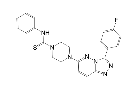 1-piperazinecarbothioamide, 4-[3-(4-fluorophenyl)[1,2,4]triazolo[4,3-b]pyridazin-6-yl]-N-phenyl-