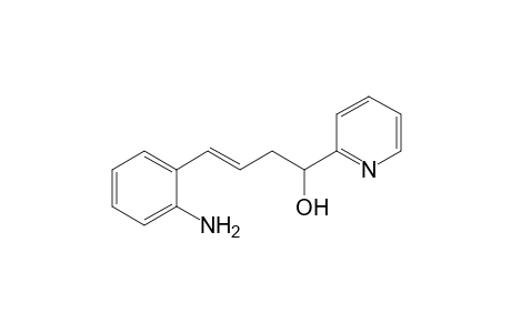 4-(2-Aminophenyl)-1-(2-pyridyl)but-3-en-1-ol