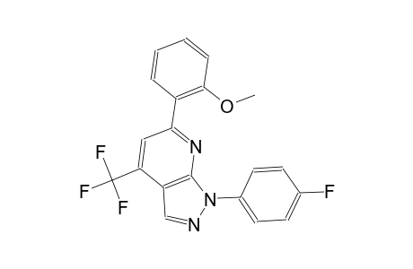 1H-pyrazolo[3,4-b]pyridine, 1-(4-fluorophenyl)-6-(2-methoxyphenyl)-4-(trifluoromethyl)-