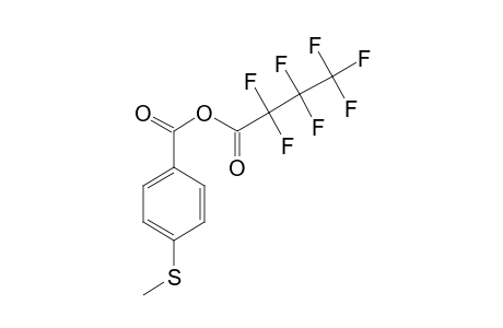 4-(Methylthio)benzoic heptafluorobutyric anhydride